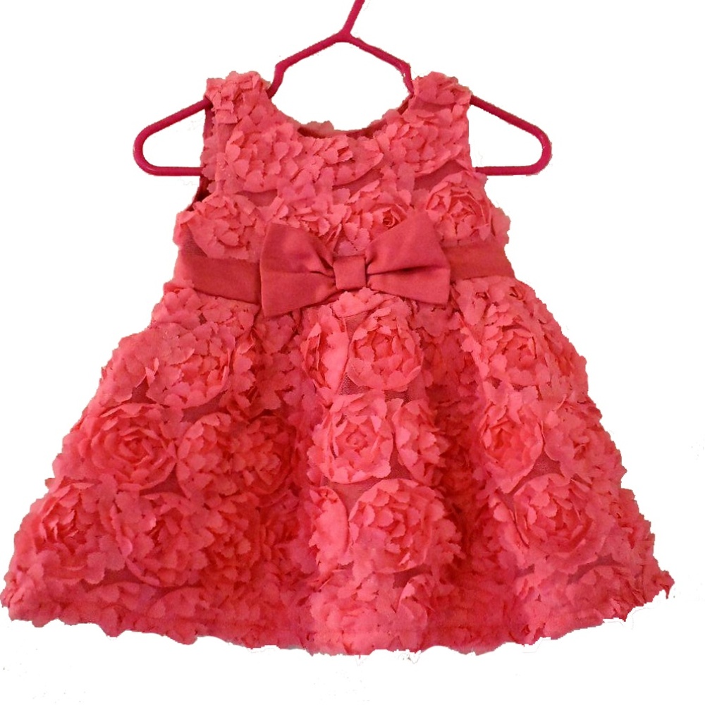 The Children's Place Baby Rosette Bodice Dress